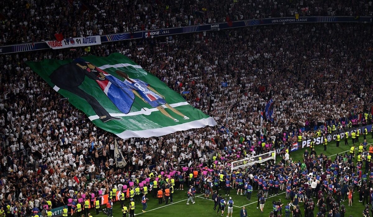 Παρί Σεν Ζερμέν Φίλαθλοι Champions League Λουίς Ενρίκε Κόρη