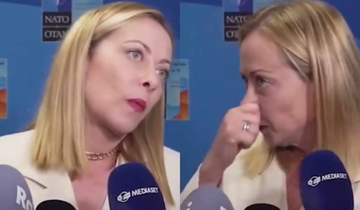 Viral οι γκριμάτσες της Μελόνι στη Σύνοδο του ΝΑΤΟ