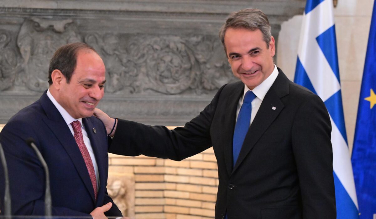 Τηλεφωνική επικοινωνία Μητσοτάκη – Αλ Σίσι για τις εξελίξεις στη Μέση Ανατολή και Μονή Σινά