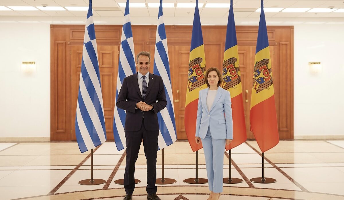 Κυριάκος Μητσοτάκης Μάια Σάντου Μολδαβία