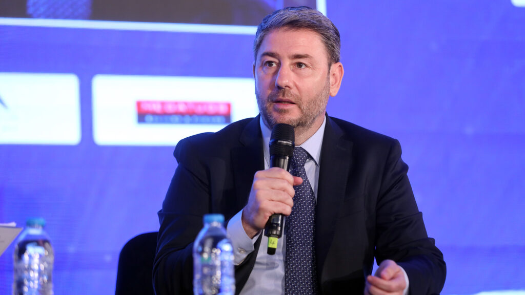 Ο Νίκος Ανδρουλάκης στο συνέδριο «Ελλάδα 2025-2030»