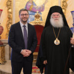 Ανδρουλάκης στον Πατριάρχη Αλεξάνδρειας Θεόδωρο Β: «Θα είμαστε πάντα στο πλευρό σας, στηρίζοντας το έργο σας»