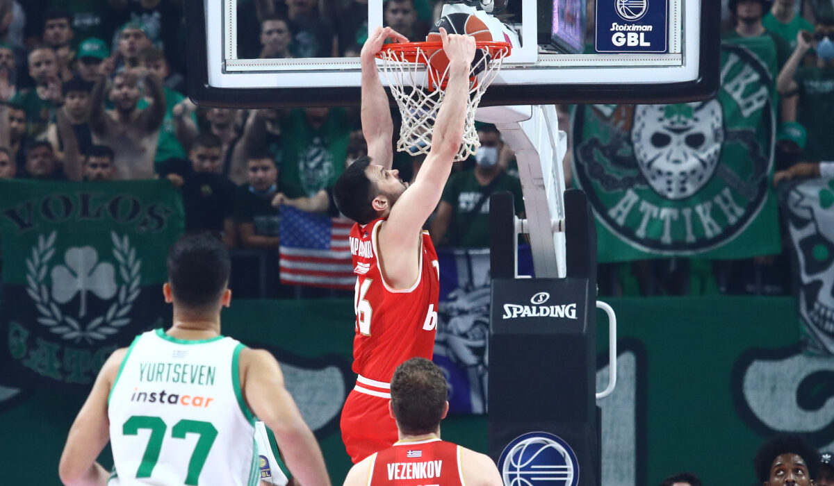 Παναθηναϊκός Ολυμπιακός Basket League τρίτος τελικός
