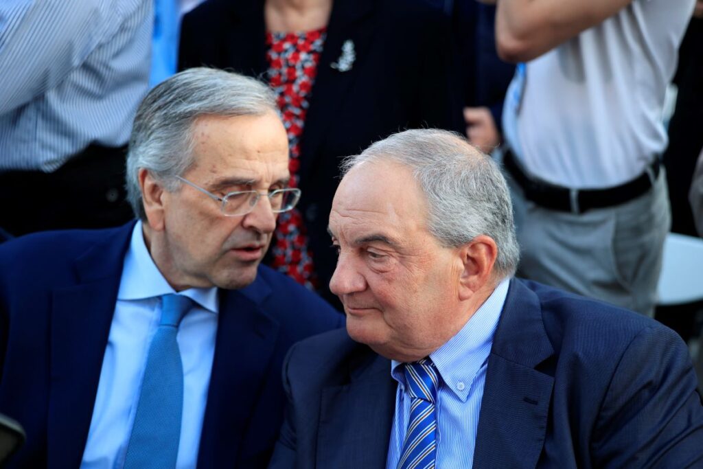 Αντώνης Σαμαράς, Κώστας Καραμανλής