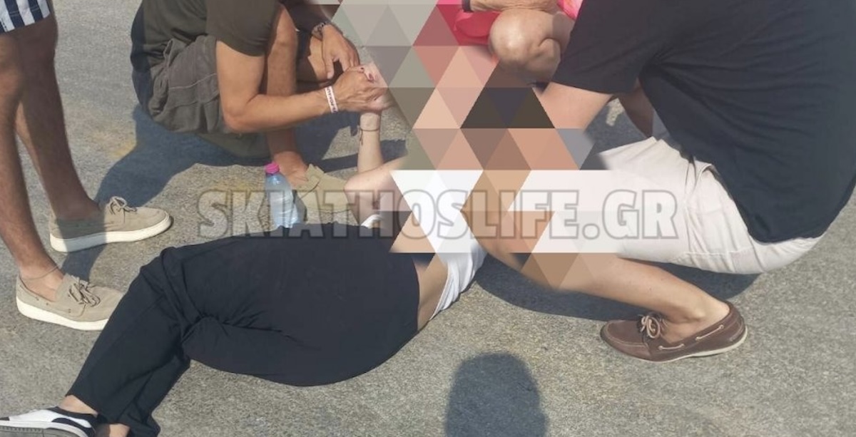 Σκιάθος Απογείωση Αεροπλάνο Τραυματισμός