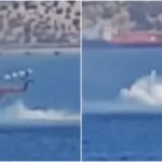 Καρέ-καρέ η στιγμή της προσθαλάσσωσης του ελικοπτέρου – Βίντεο ντοκουμέντο
