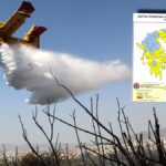 «Κίτρινος συναγερμός» για φωτιά την Τετάρτη – Οι περιοχές που κινδυνεύουν