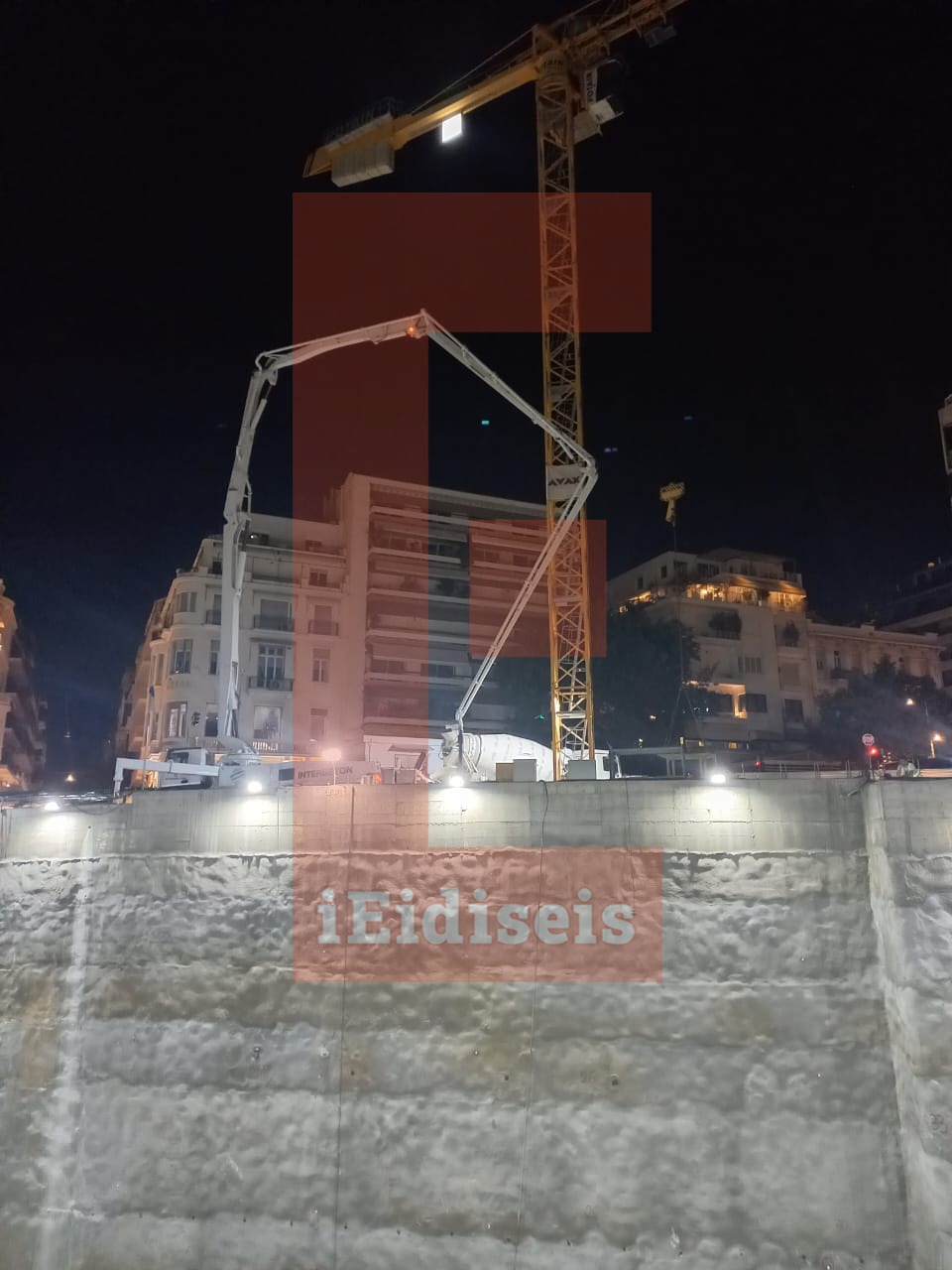Μετρό: Με εντατικούς ρυθμούς η Γραμμή 4 - Πρώτη ολονύκτια σκυροδέτηση στο Κολωνάκι (εικόνες, βίντεο)