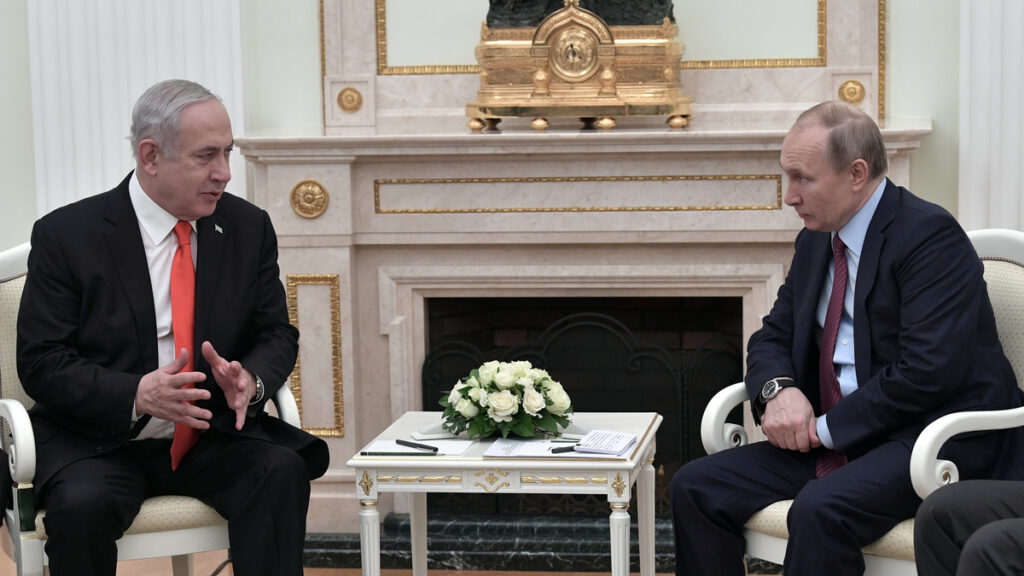 Μήνυμα Πούτιν στον Νετανιάχου: Σεβάσου την εδαφική ακεραιότητα της Συρίας