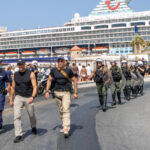 Επεισόδια στη Ρόδο ανάμεσα σε διαδηλωτές και Αστυνομία σε κινητοποίηση για το κρουαζιερόπλοιο που κατέβασε Ισραηλινούς τουρίστες
