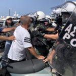 Επεισόδια στη Ρόδο ανάμεσα σε διαδηλωτές και Αστυνομία σε κινητοποίηση για το κρουαζιερόπλοιο που κατέβασε Ισραηλινούς τουρίστες