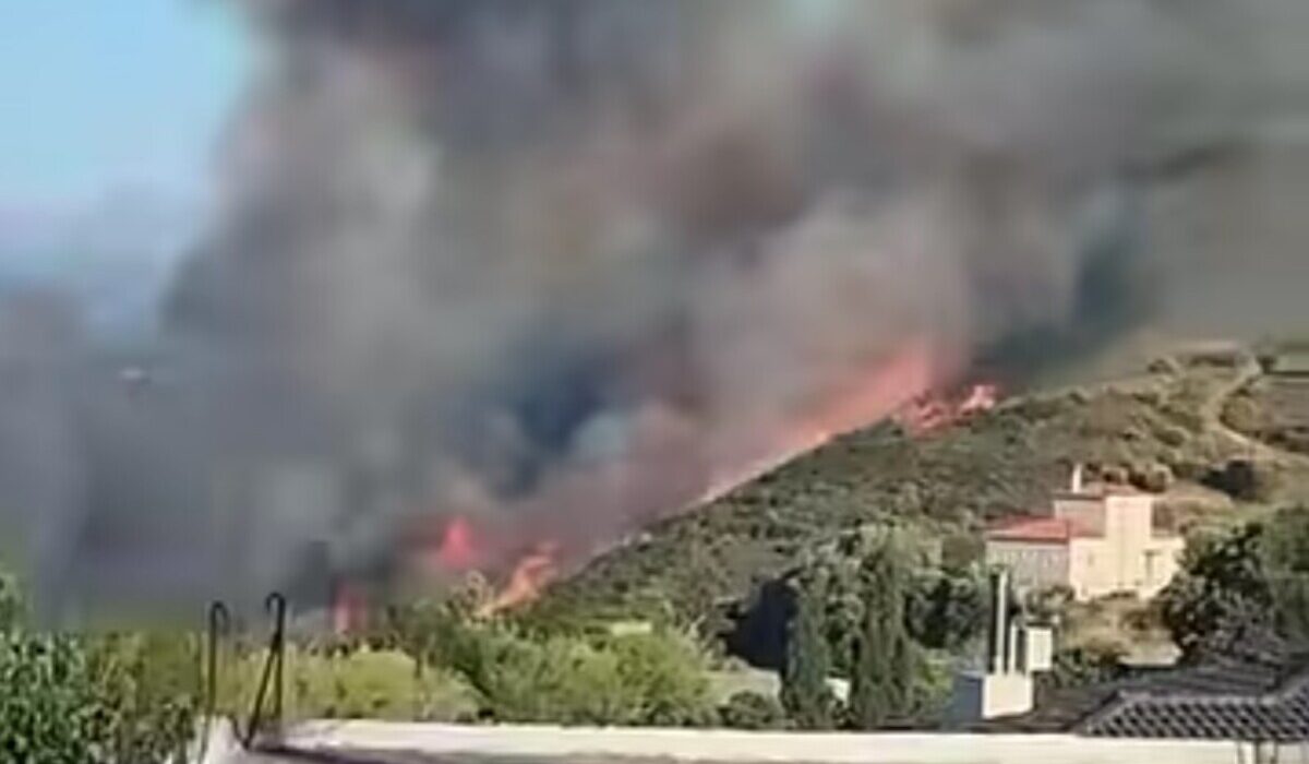 Φωτιά Εύβοια