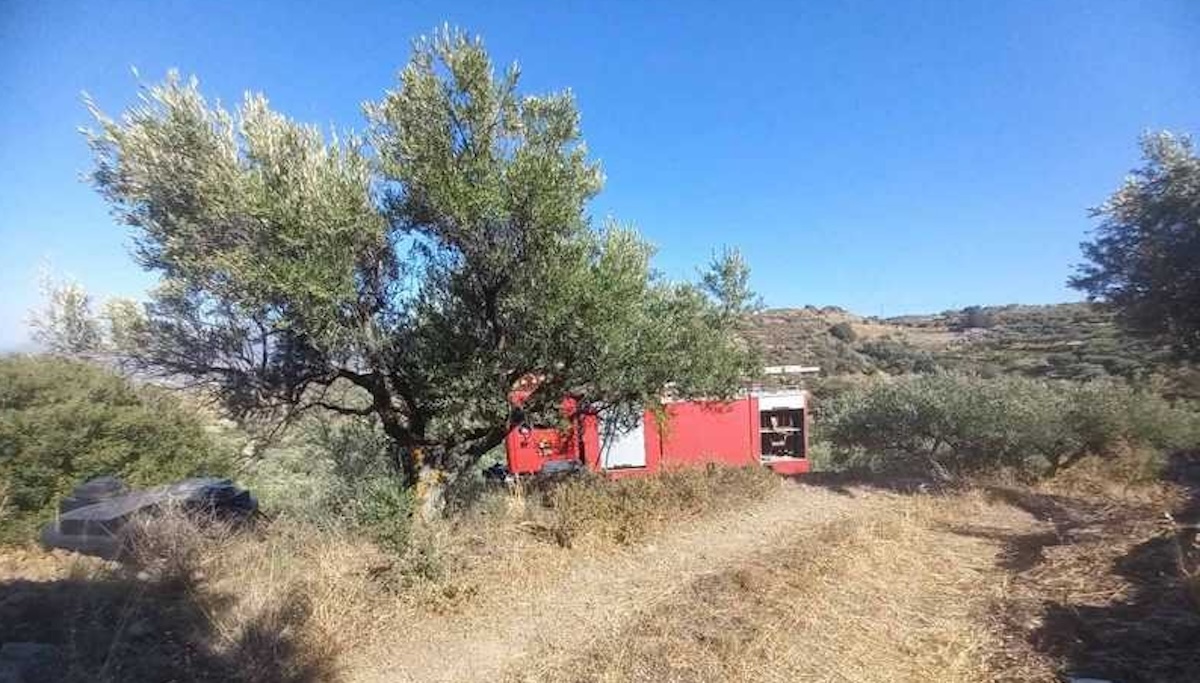 Φωτιά Πυρκαγιά Σητεία Κρήτη