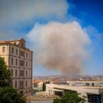Γαλλία Φωτιά Μασσαλία Πυρκαγιά