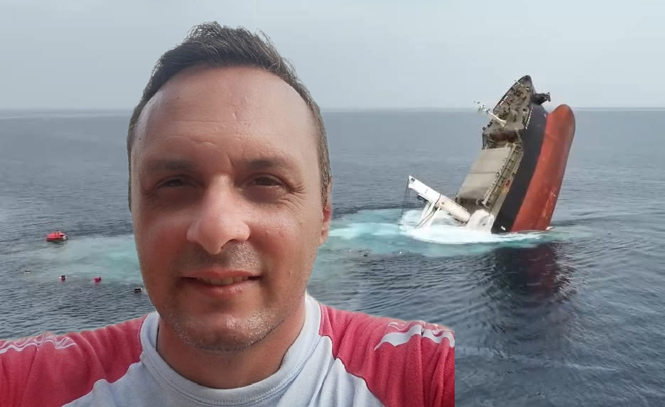 Αυτός είναι ο Έλληνας που σώθηκε από τη βύθιση του Eternity C – Έμεινε 48 ώρες στο νερό στην Ερυθρά Θάλασσα