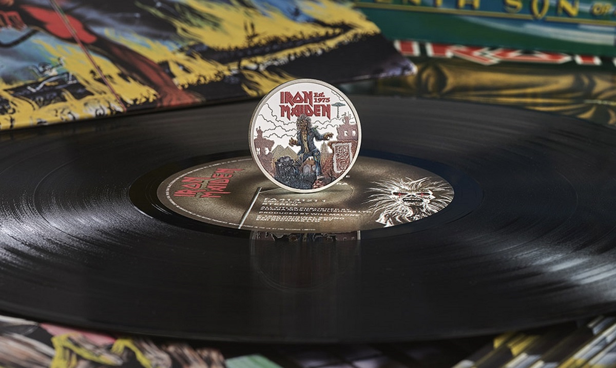 Iron Maiden 50th Anniversary Coin