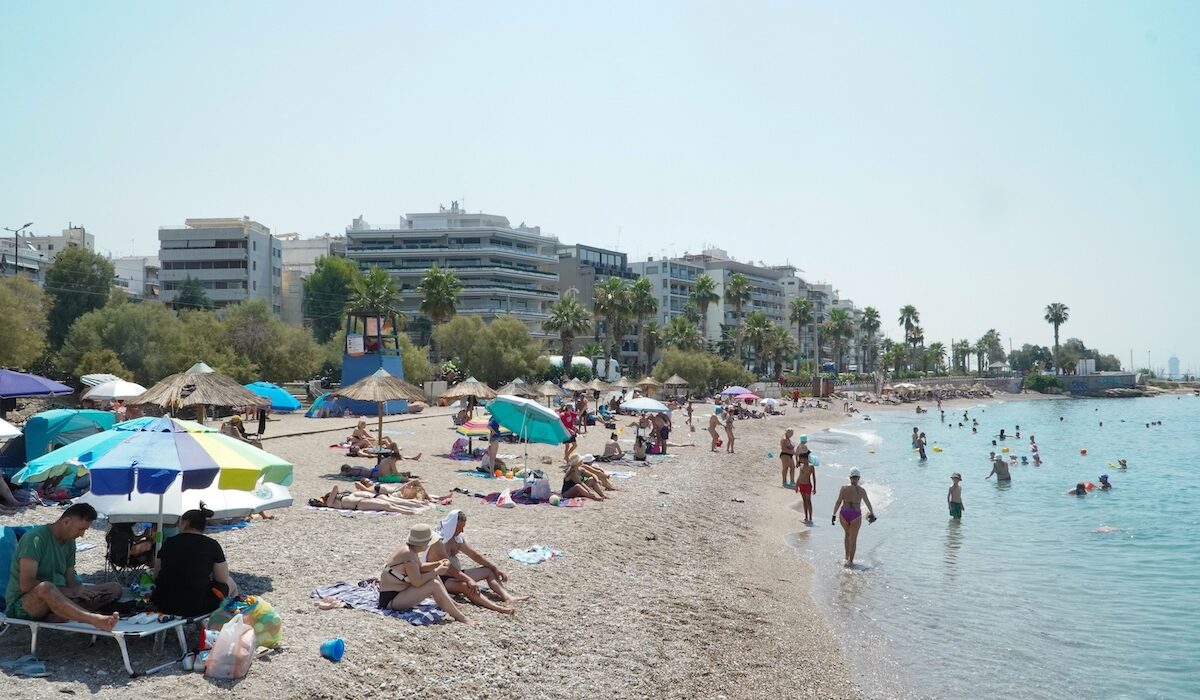 Καιρός Καύσωνας Παραλία Αττική