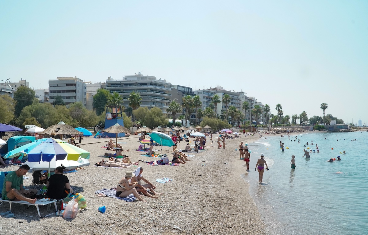Καιρός Καύσωνας Παραλία Αττική