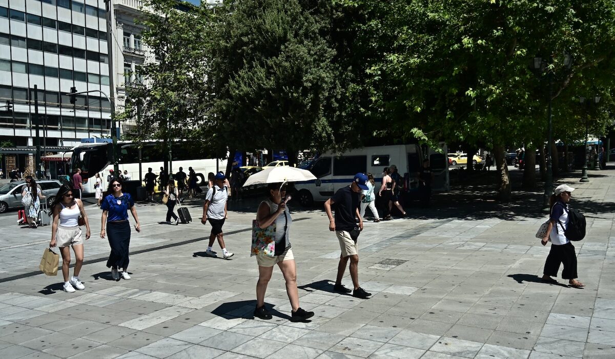 Καιρός Καύσωνας Ζέστη Αθήνα
