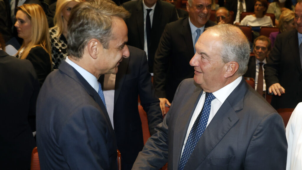 Κώστας Καραμανλής Κυριάκος Μητσοτάκης