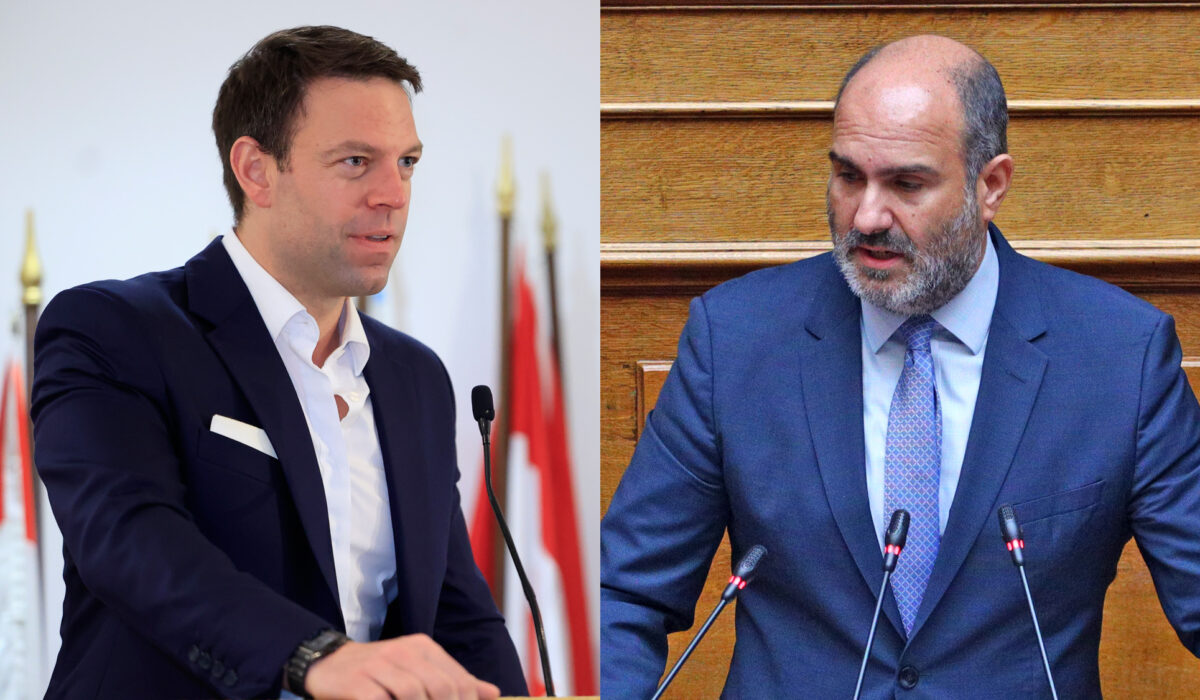Στέφανος Κασσελάκης Δημήτρης Μαρκόπουλος