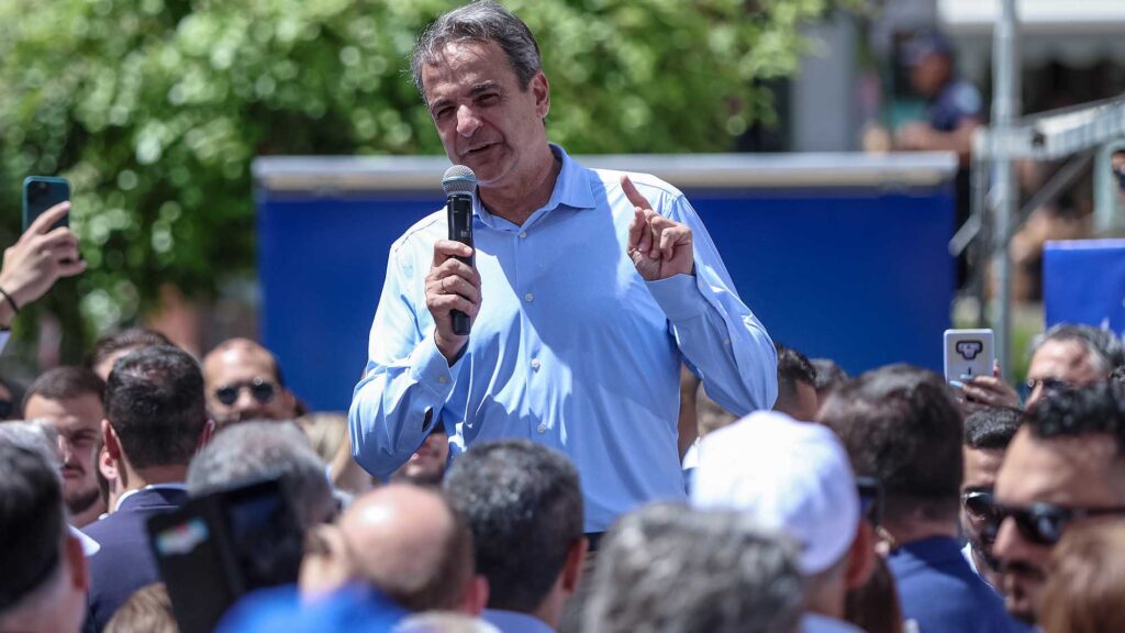 Κυριάκος Μητσοτάκης περιοδεία