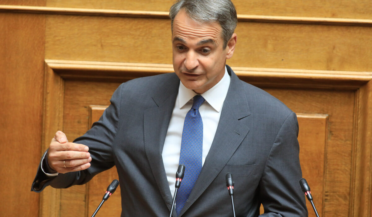 Ομιλία του Κυριάκου Μητσοτάκη στη Βουλή