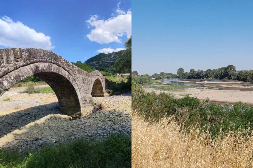 Εφιάλτης η λειψυδρία από Έβρο μέχρι Κρήτη: Στέρεψαν ποτάμια και λίμνες – Απειλή για την παραγωγή
