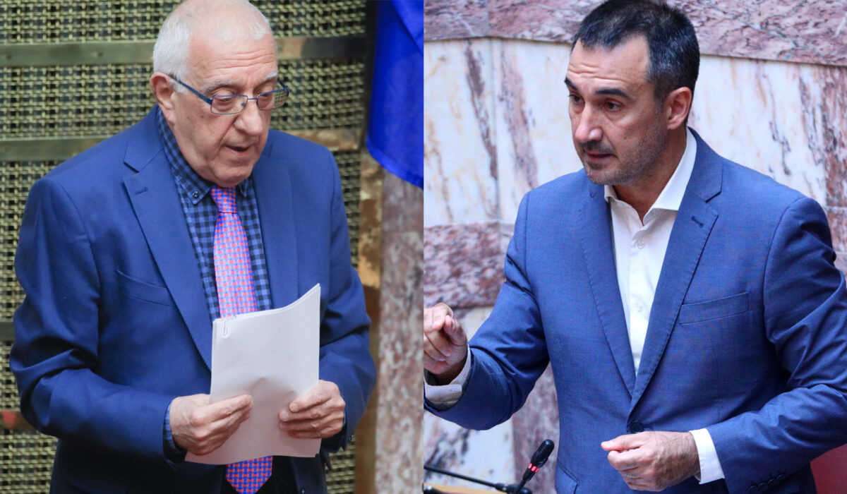 Νικήτας Κακλαμάνης Αλέξης Χαρίτσης