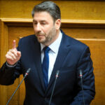 Ο πρόεδρος του ΠΑΣΟΚ Νίκος Ανδρουλάκης
