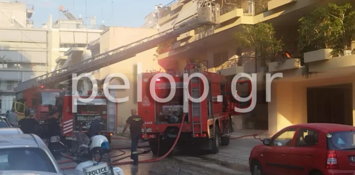 Τραγωδία στην Πάτρα: Χωρίς τις αισθήσεις της γυναίκα μετά από φωτιά σε διαμέρισμα