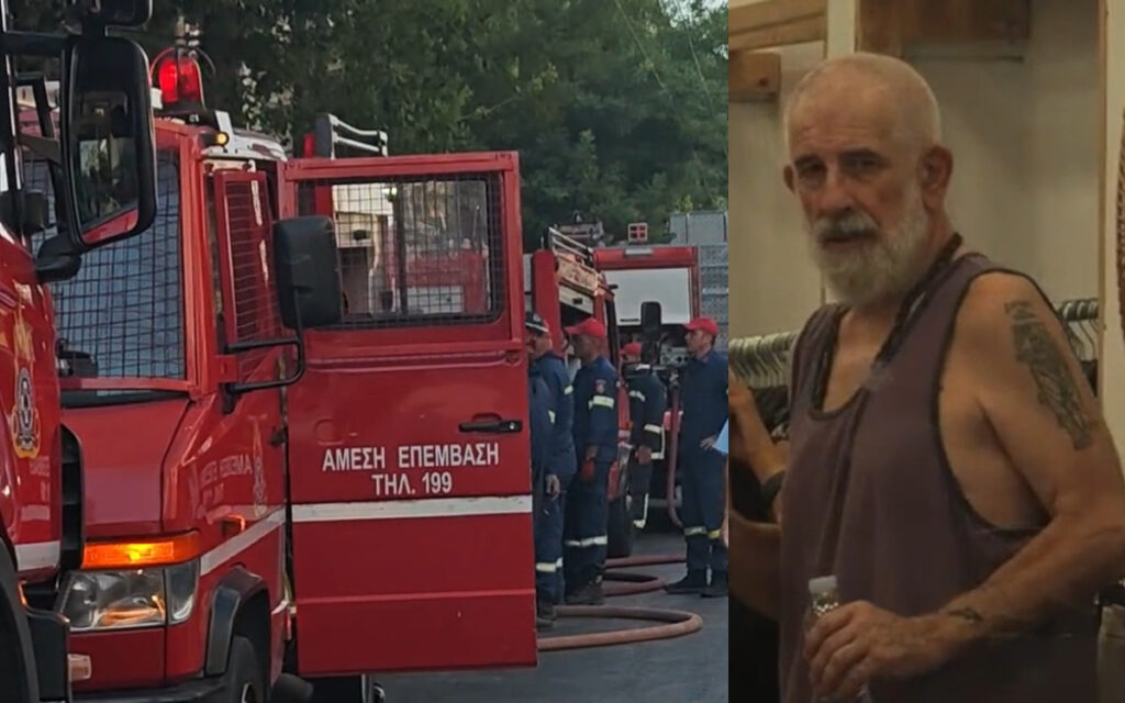 Στις φλόγες το σπίτι του Πέτρου Φιλιππίδη στην Πατησίων – Ο ηθοποιός ήταν στο διαμέρισμα