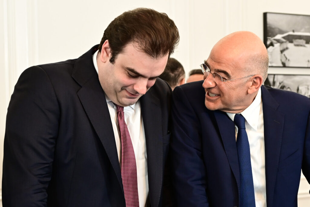 Κυριάκος Πιερρακάκης Νίκος Δένδιας υπουργοί