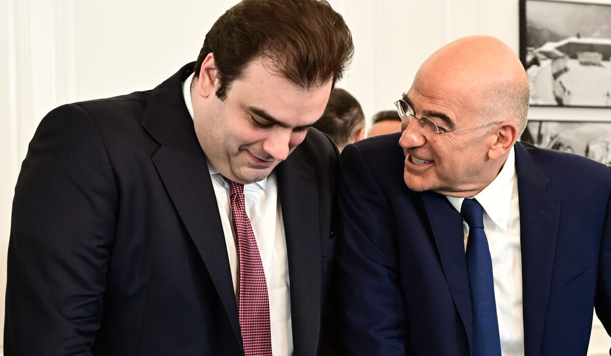 Κυριάκος Πιερρακάκης Νίκος Δένδιας υπουργοί