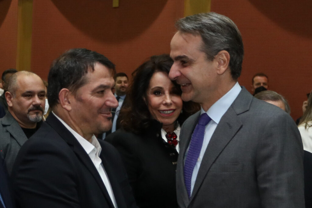 Πύρρος Δήμας Κυριάκος Μητσοτάκης Νέα Δημοκρατία