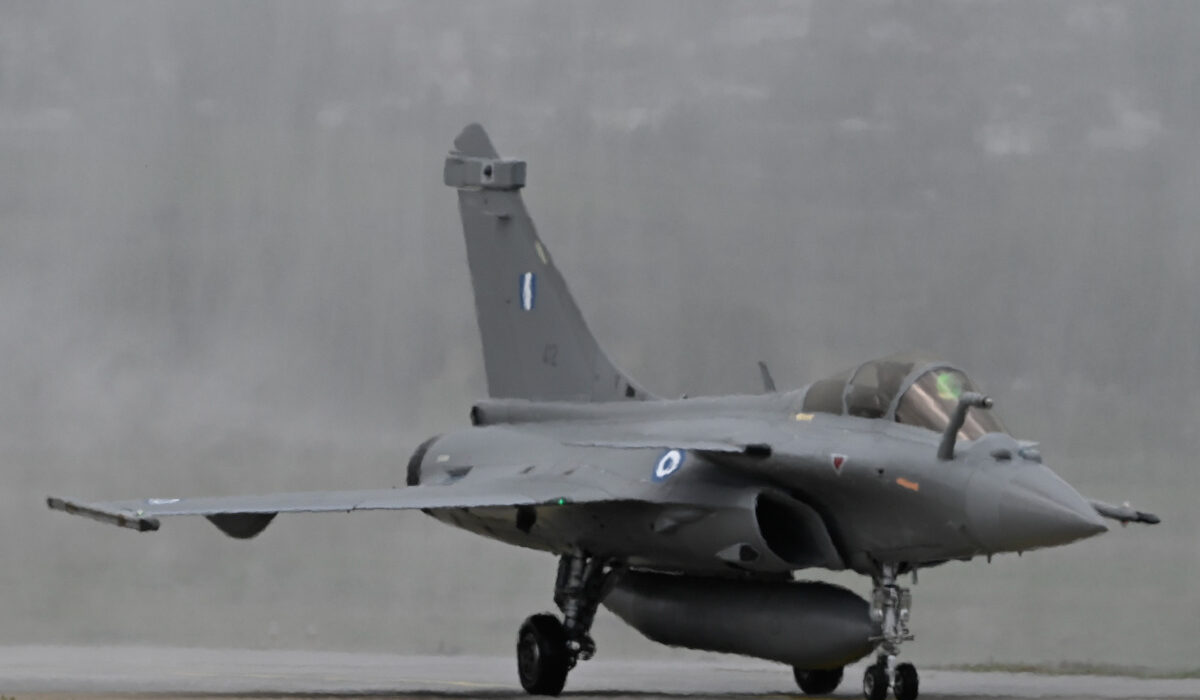 Αεροσκάφος Rafale στην Τανάγρα
