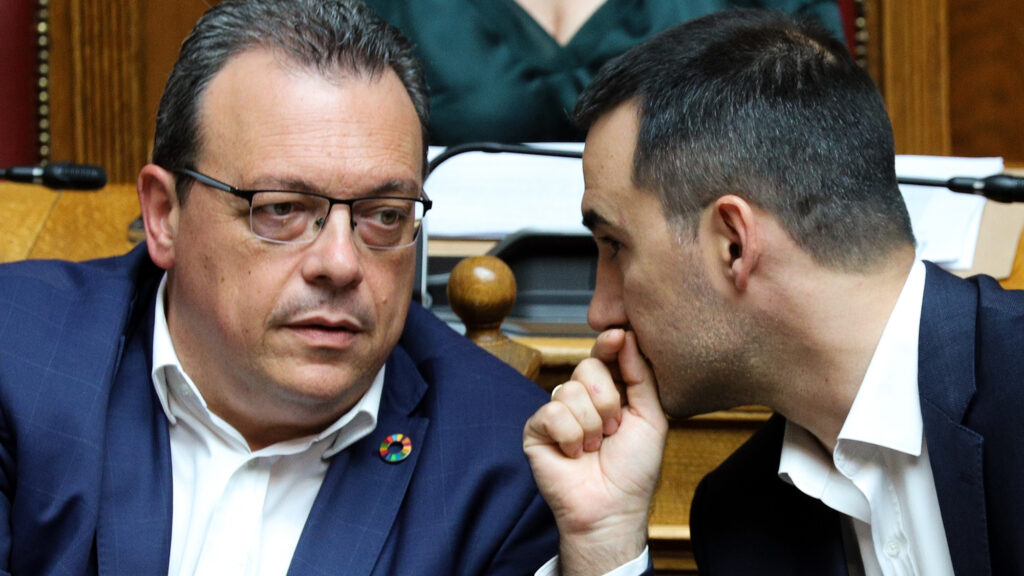 Σωκράτης Φάμελλος Αλέξης Χαρίτσης