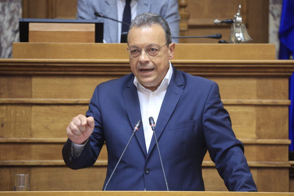 Ο Σωκράτης Φάμελλος στη Βουλή
