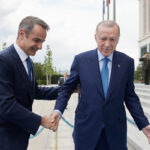 Συνάντηση Κυριάκος Μητσοτάκης Ρετζέπ Ταγίπ Ερντογάν στην Άγκυρα