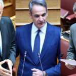 Μάκης Βορίδης, Κυριάκος Μητσοτάκης, Λευτέρης Αυγενάκης