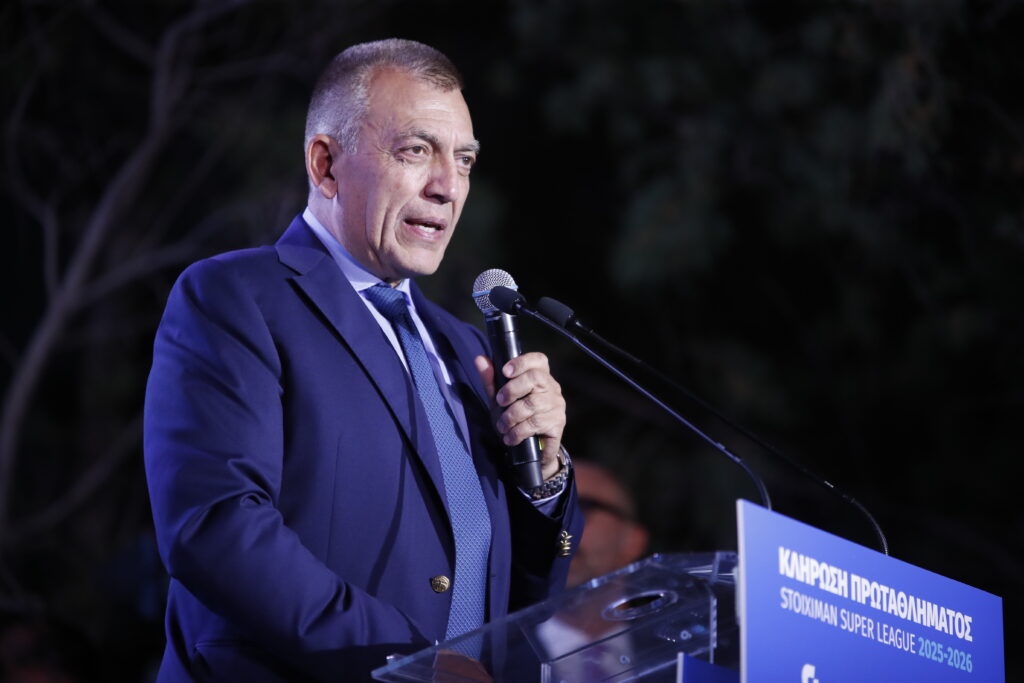 Βρούτσης για ΣΕΦ: Η Πολιτεία έχει κάνει την πρόταση της που δεν μπορεί να αλλάξει - Περιμένουμε την ΚΑΕ Ολυμπιακός (βίντεο)