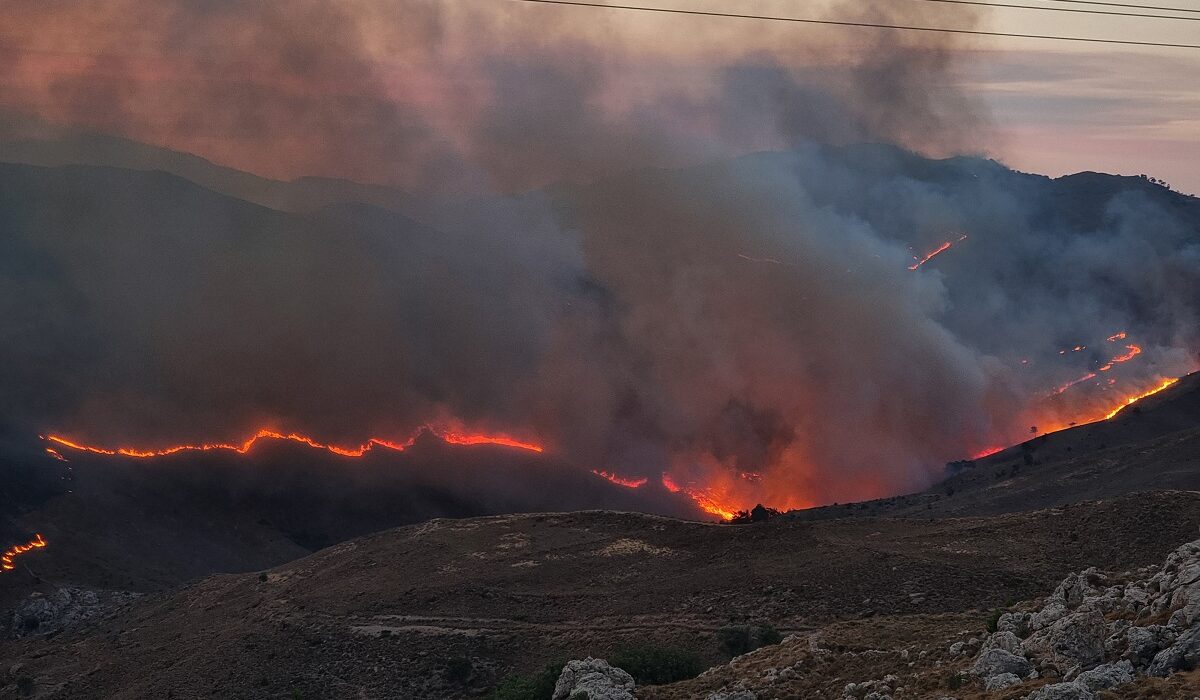 φωτιά Χίος