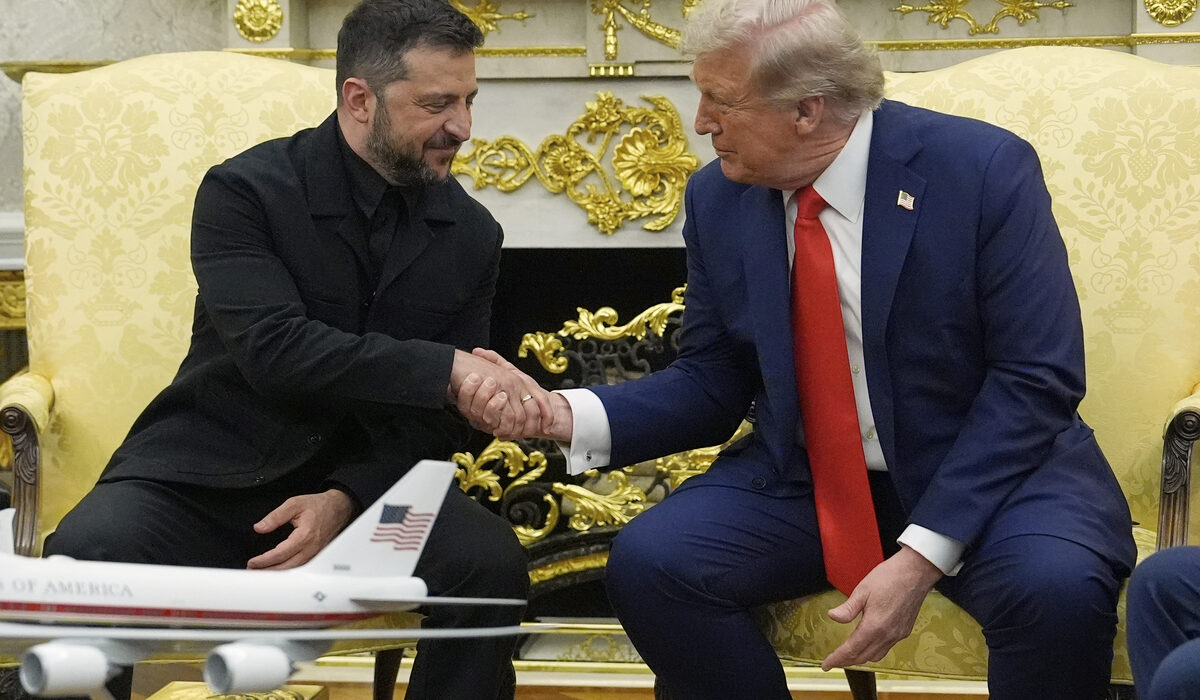 Συνάντηση Τραμπ με Ζελένσκι στον Λευκό Οίκο
