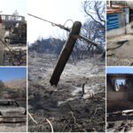 Στάχτη και ερείπια σε Κερατέα και Ανάβυσσο μετά τη φωτιά – Αποκαρδιωτικές εικόνες (βίντεο)