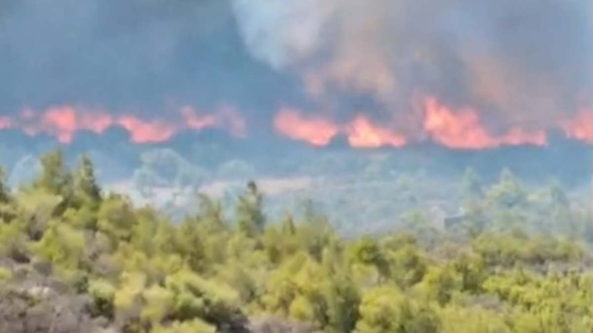 Φωτιά τώρα στην Αττική: 112 σε Κερατέα και Ανάβυσσο