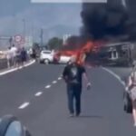 «Βοήθεια, βγάλτε μας, σώστε μας» - Οι ανατριχιαστικές σκηνές αμέσως μετά το τροχαίο στην Εγνατία