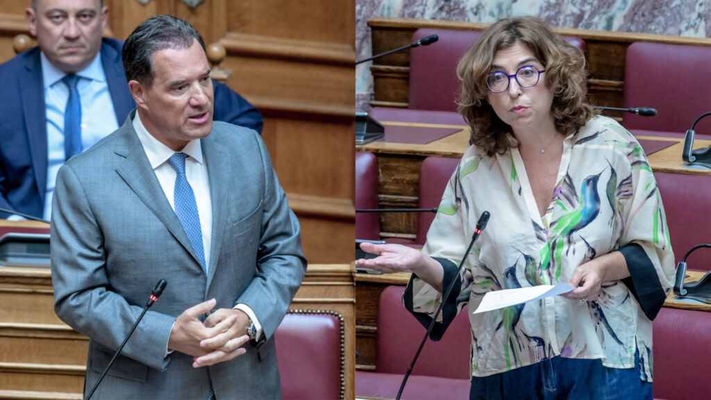 Άδωνις Γεωργιάδης Ελένη Καραγεωργοπούλου