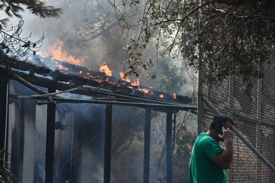 Φωτιές: Η Ελλάδα ξανά στις φλόγες - Συγκλονιστικές εικόνες