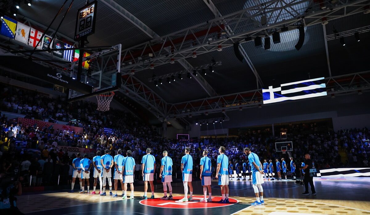 Eurobasket 2025: Ελλάδα και Κύπρος γράφουν ιστορία – Live εικόνα από τον αγώνα στη Λεμεσό