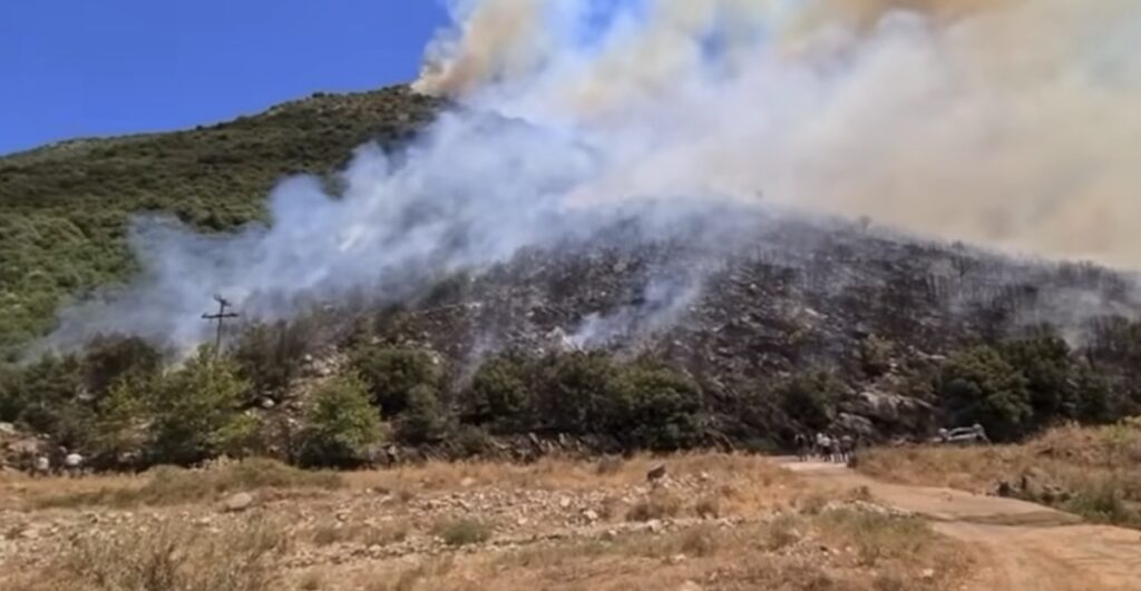 Φωτιά Πυρκαγιά Λιβάρτζι Καλάβρυτα Αχαΐα